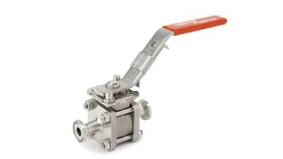 M70i and M80i sanitary ball valves for high-purity shut-off