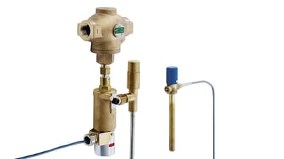 Self-acting temperature controls