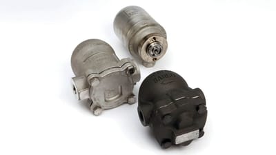Ball float steam traps